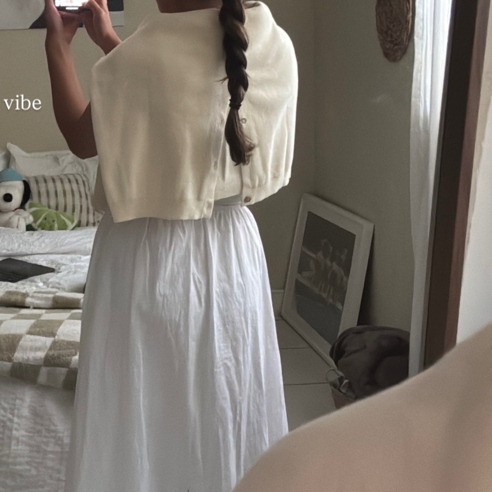Aritzia Babaton revive white dress size m